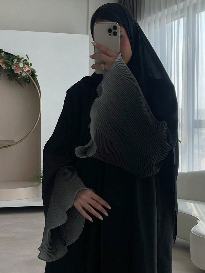 Set caftan și jalabiya SHEIN, negru
