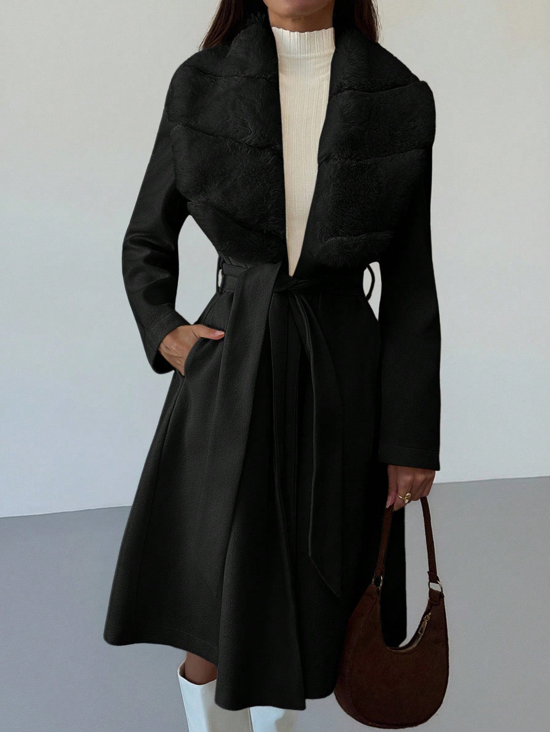 Palton SHEIN, negru