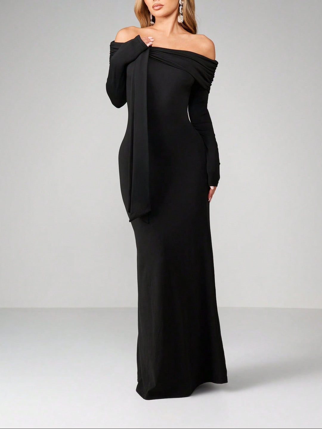 Rochie maxi Shein, negru