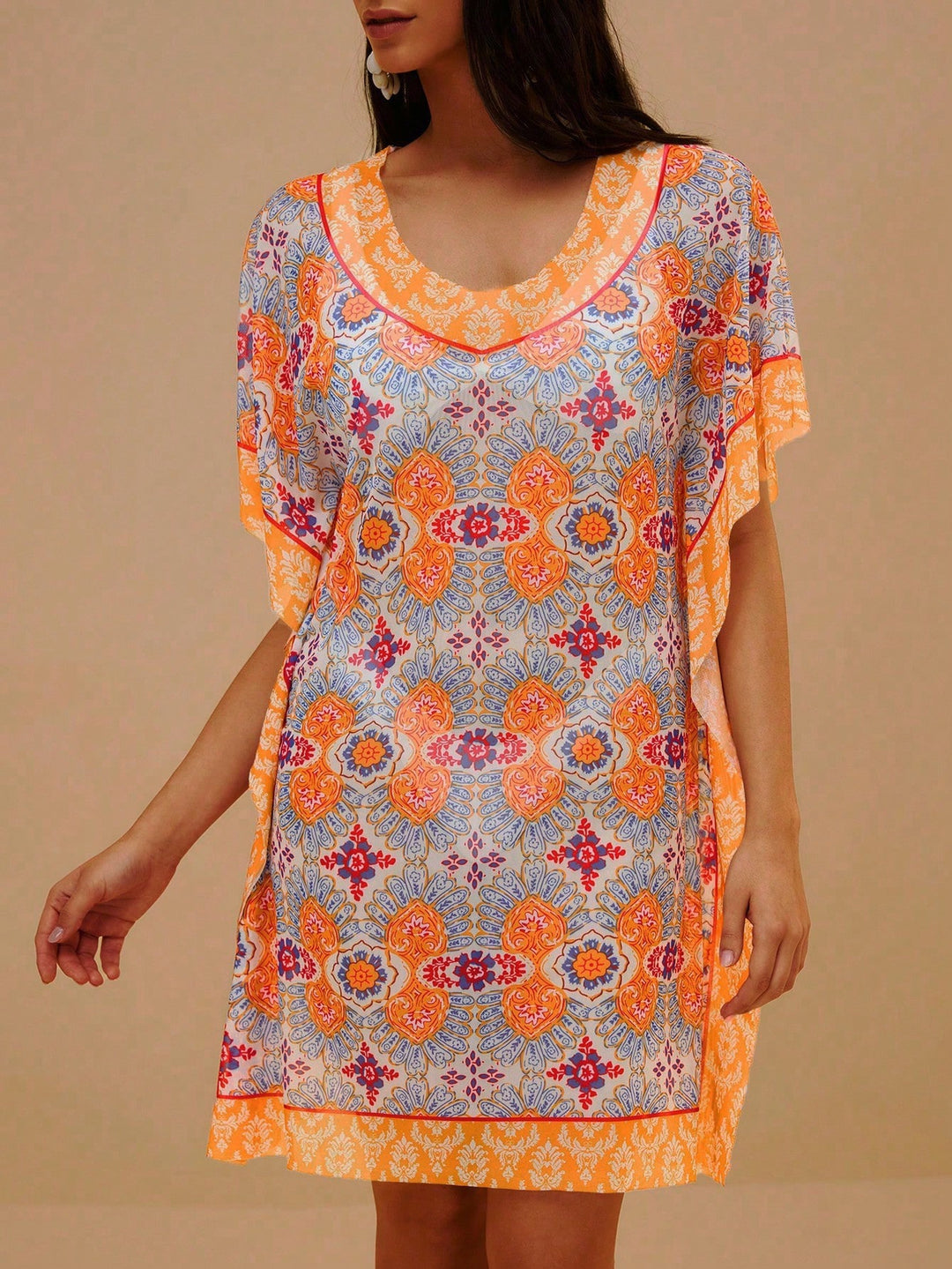 Rochie de plajă SHEIN, mix culori