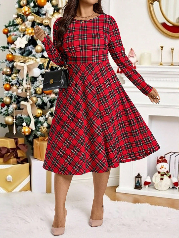 Rochie midi SHEIN, mix culori