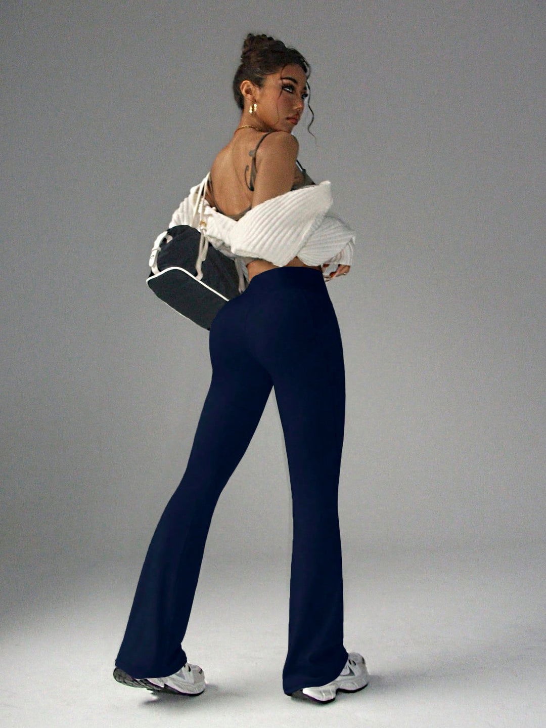 Pantaloni SHEIN, albastru
