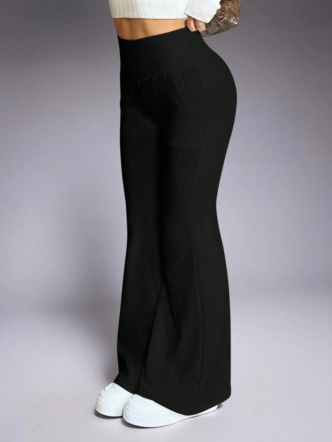 Pantaloni SHEIN, negru