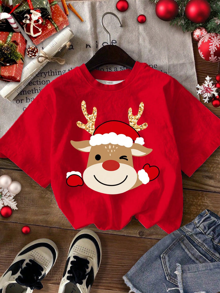 Tricou Shein, roșu
