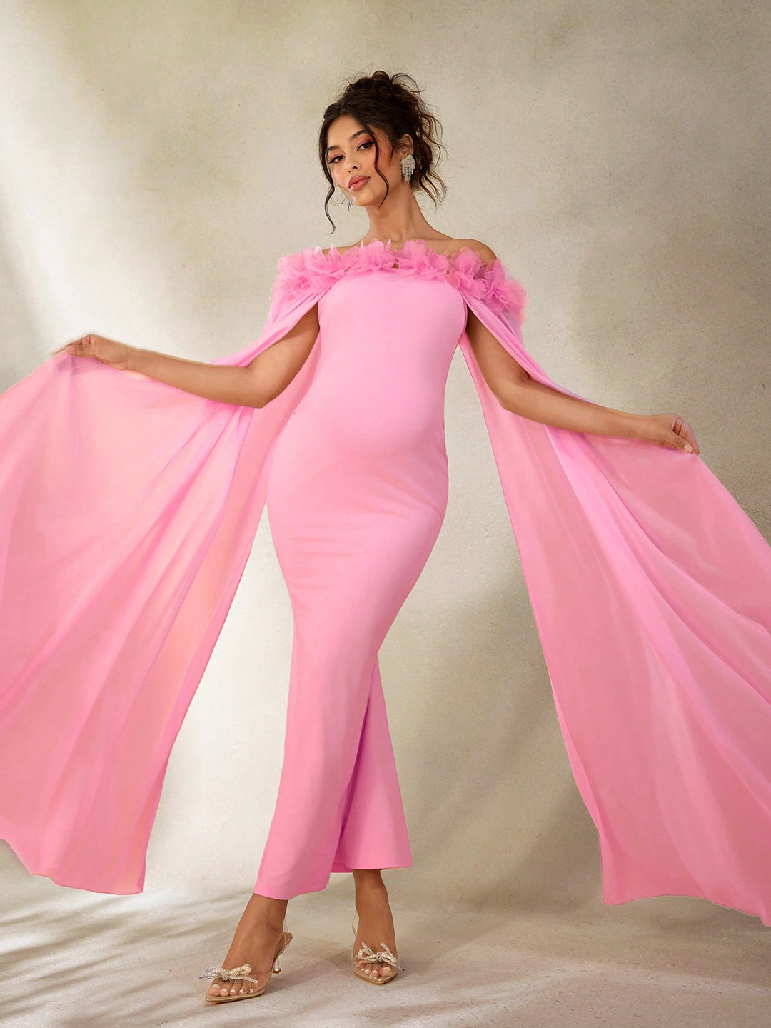 Rochie pentru gravide SHEIN, roz