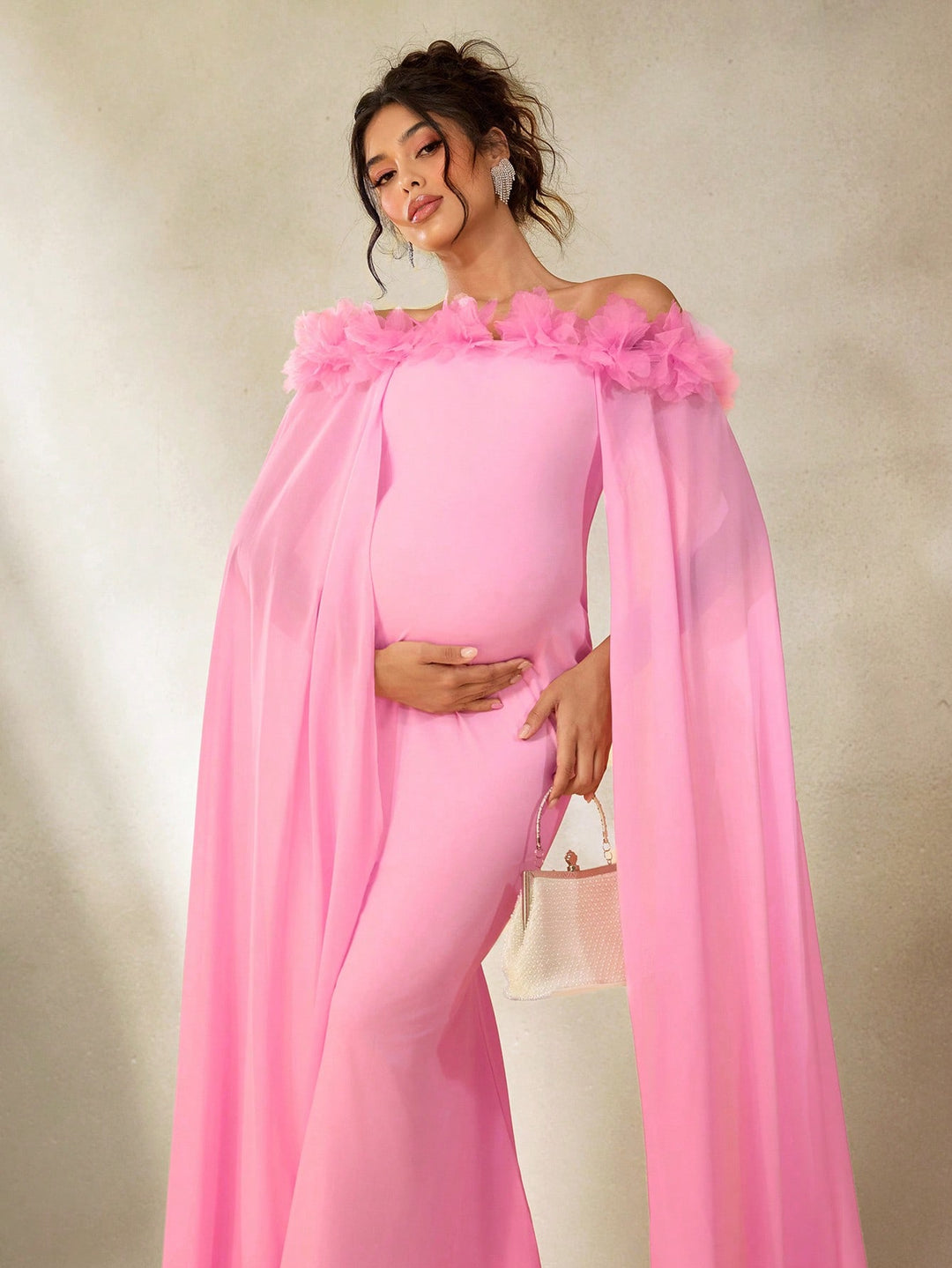 Rochie pentru gravide SHEIN, roz