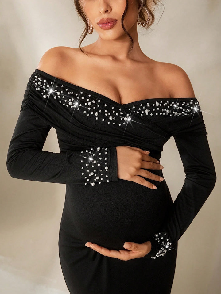 Rochie maternitate SHEIN, negru