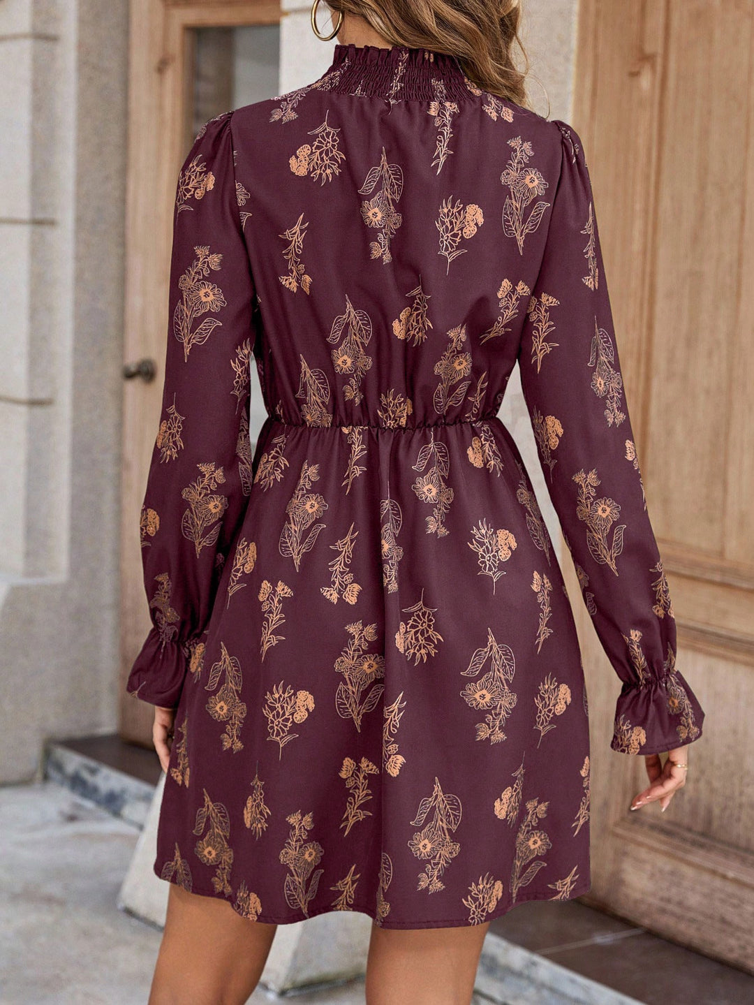 Rochie mini SHEIN, vișiniu