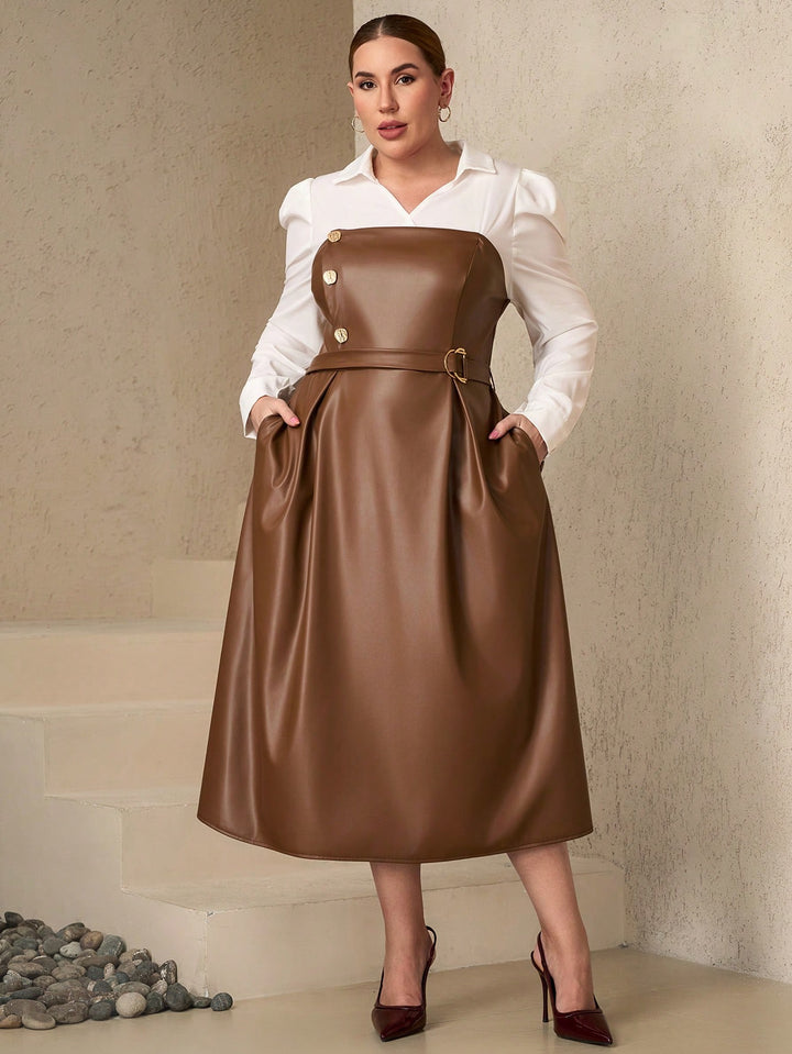 Rochie midi SHEIN, mix culori