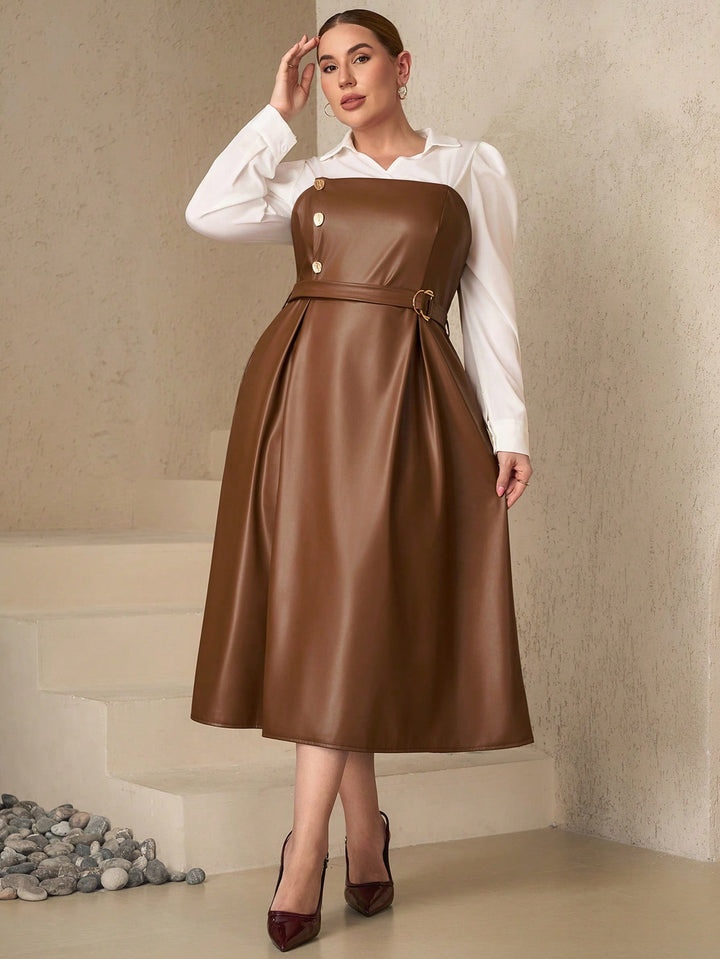 Rochie midi SHEIN, mix culori