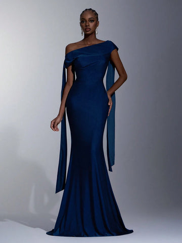 Rochie de ocazie SHEIN, albastru