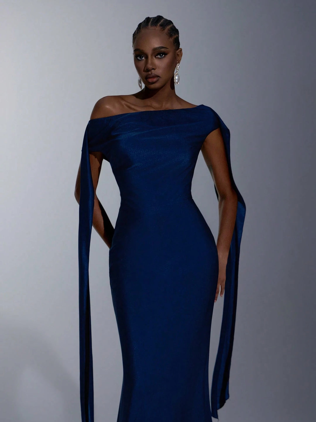 Rochie de ocazie SHEIN, albastru