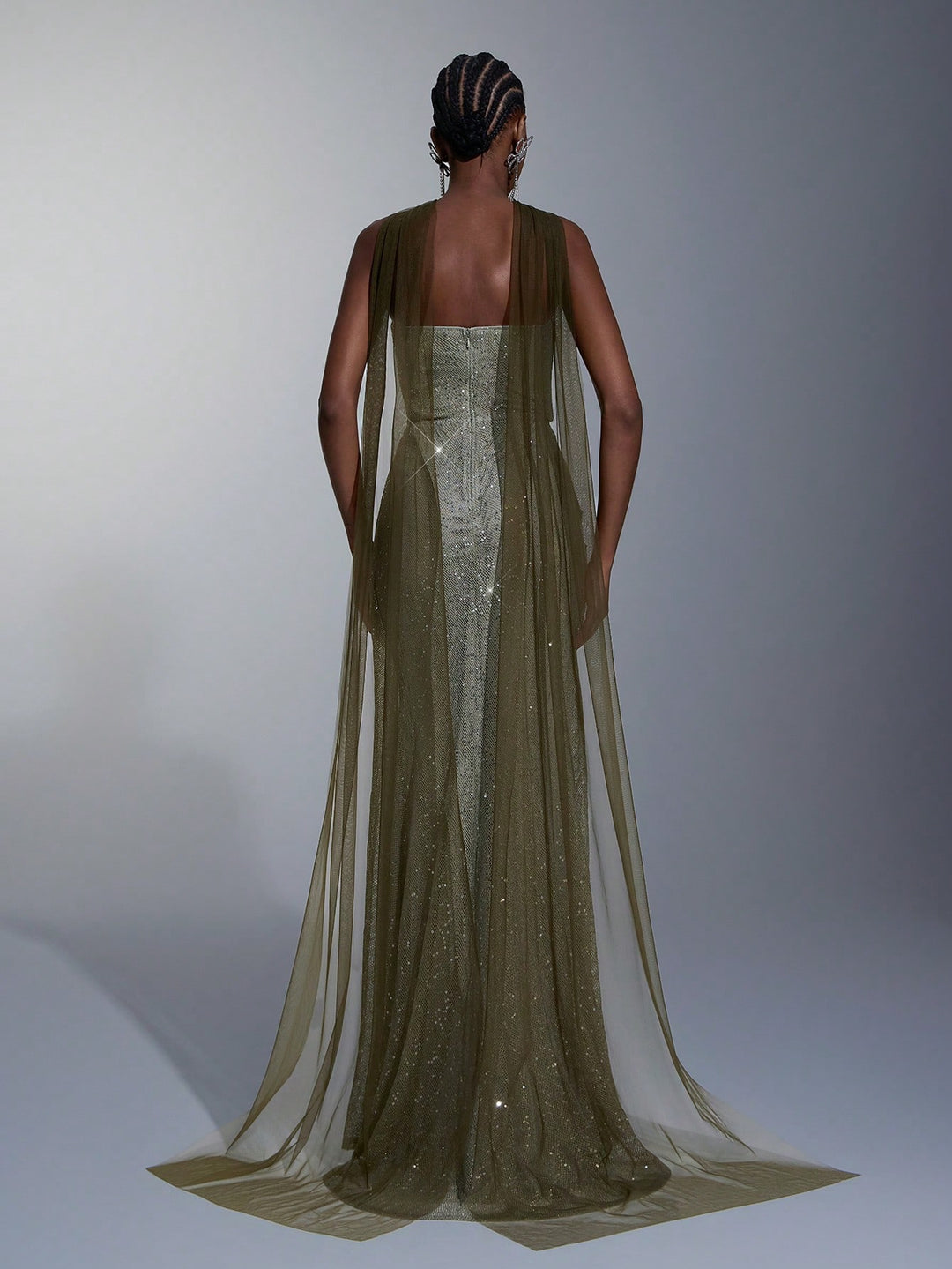 Rochie SHEIN, kaki
