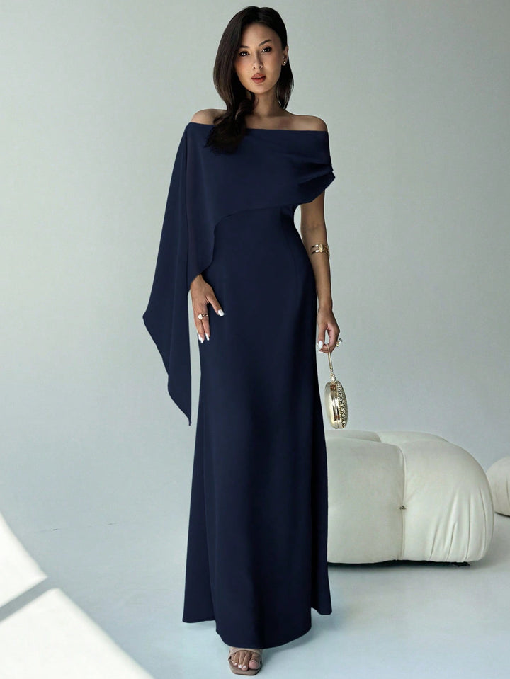 Rochie maxi SHEIN, albastru