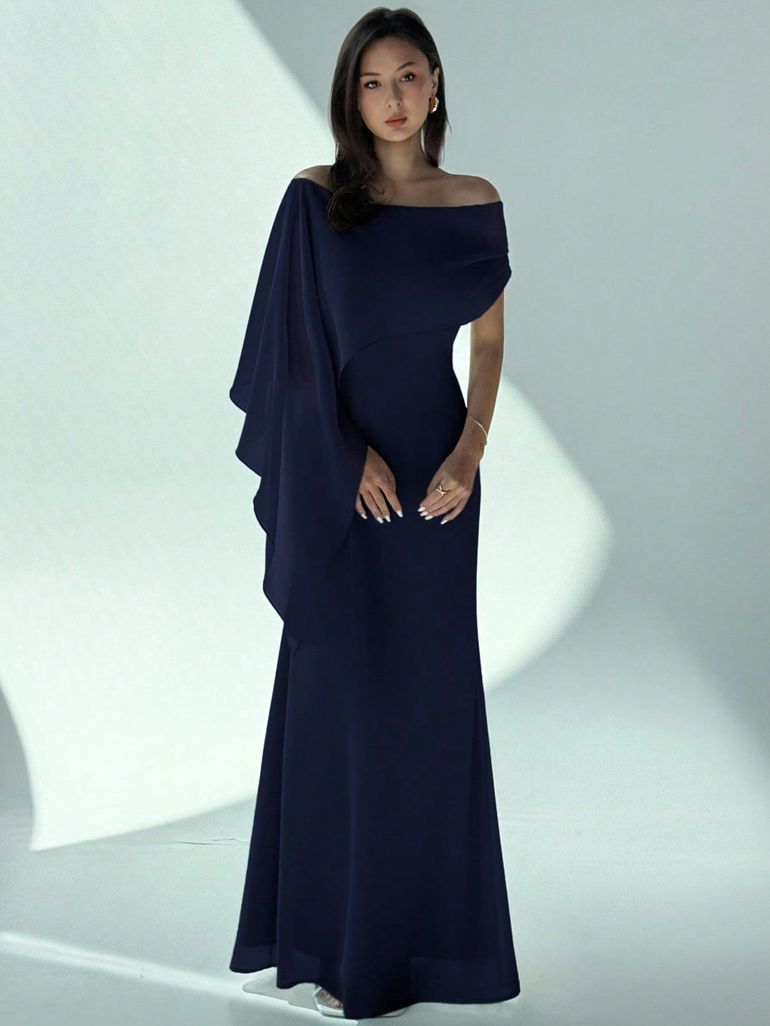 Rochie maxi SHEIN, albastru