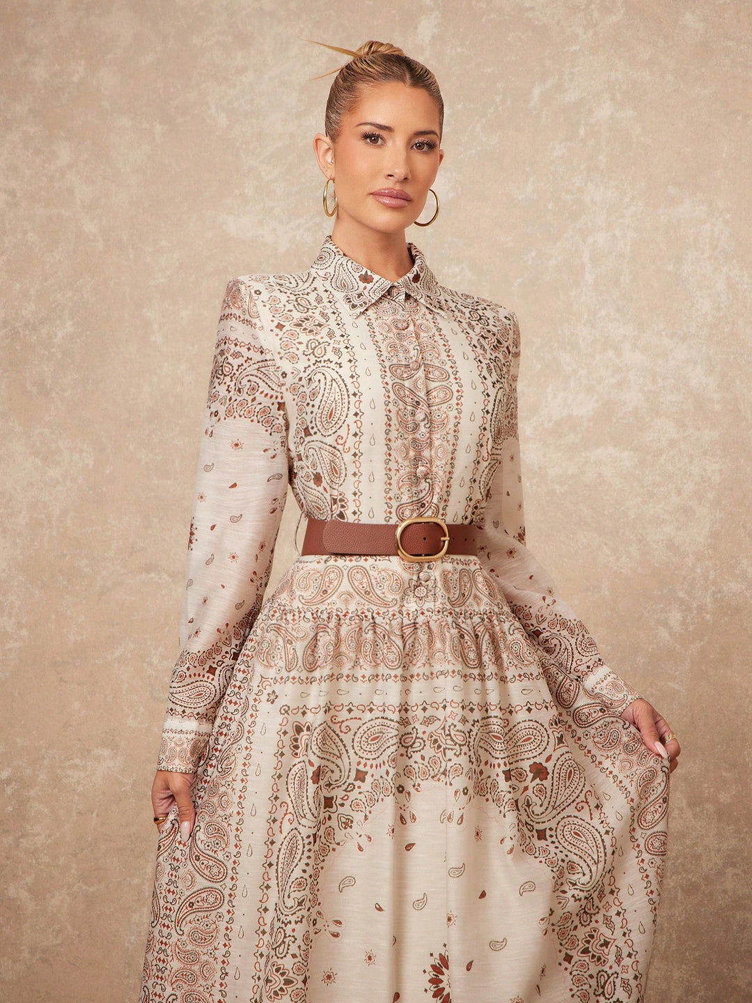 Rochie maxi SHEIN, mix culori
