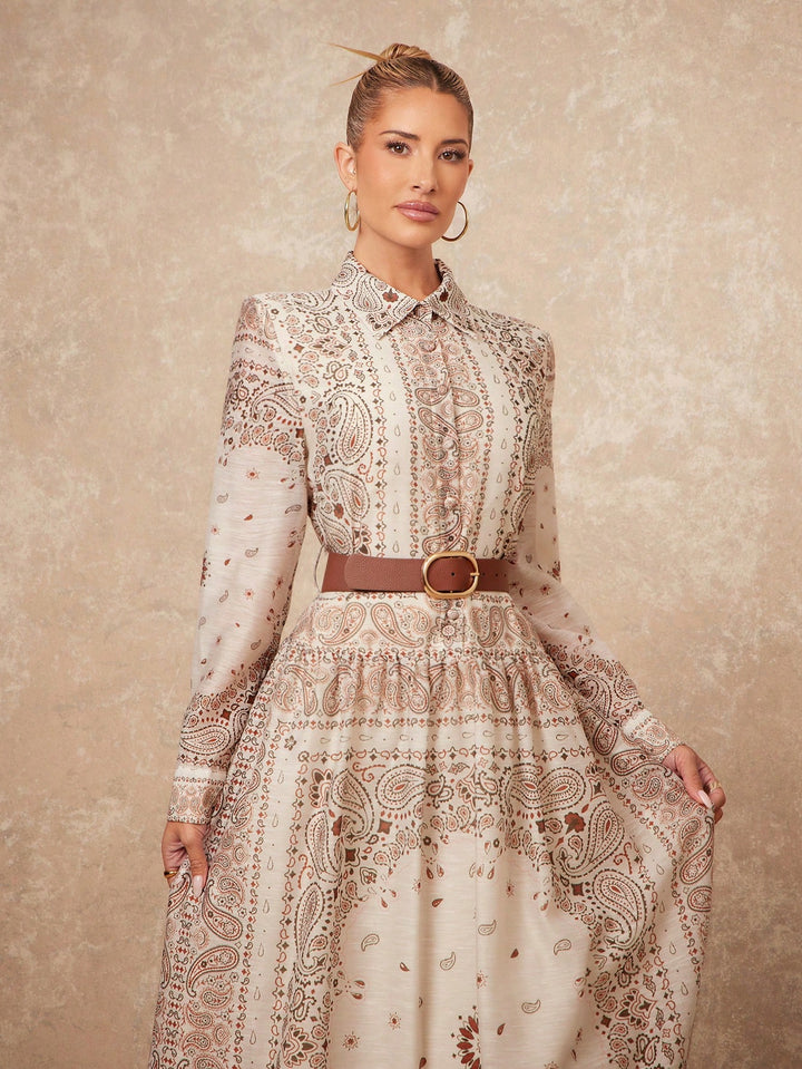 Rochie maxi SHEIN, mix culori