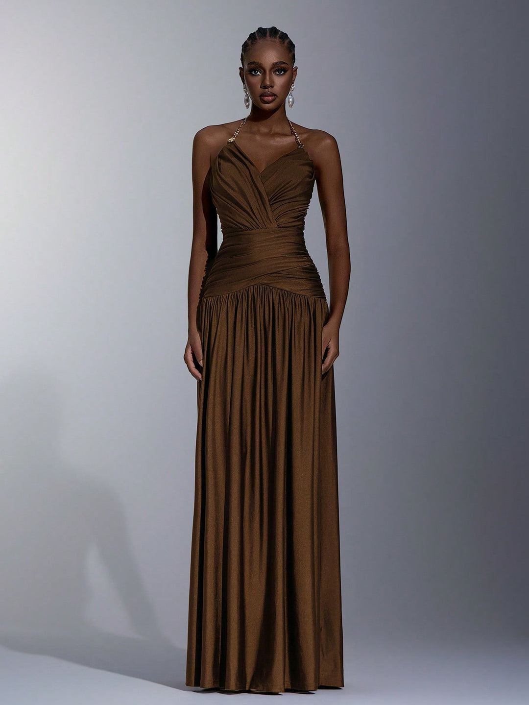 Rochie SHEIN, maro