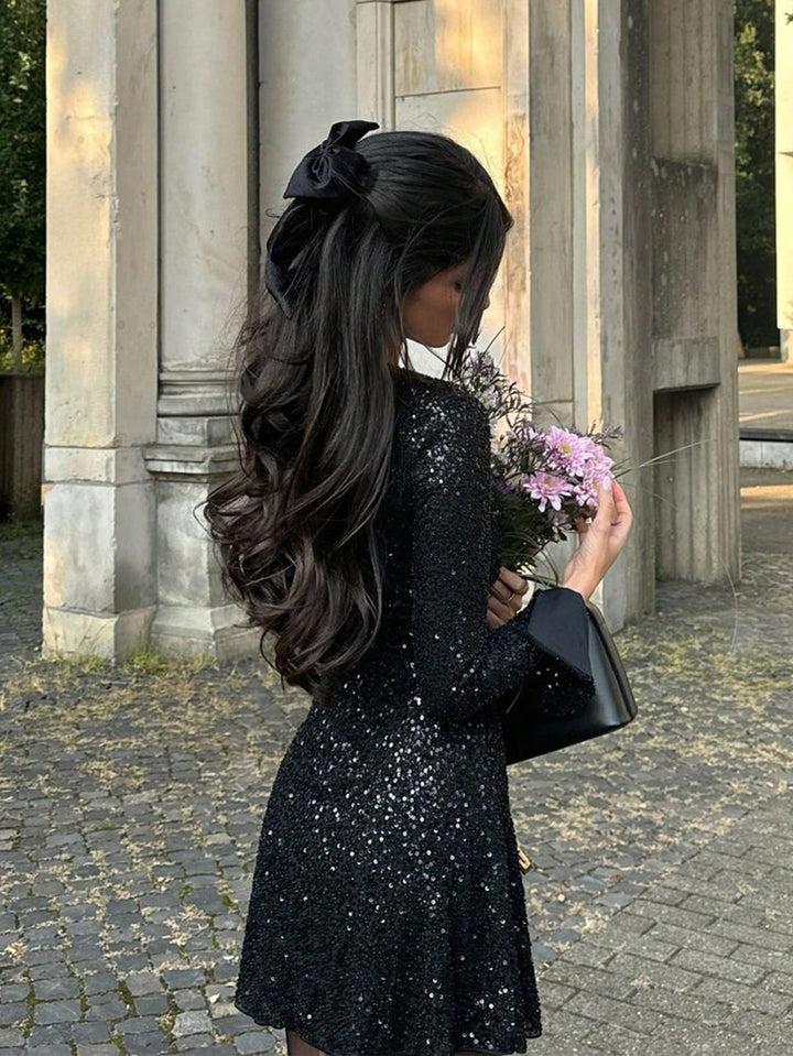 Rochie midi SHEIN, negru