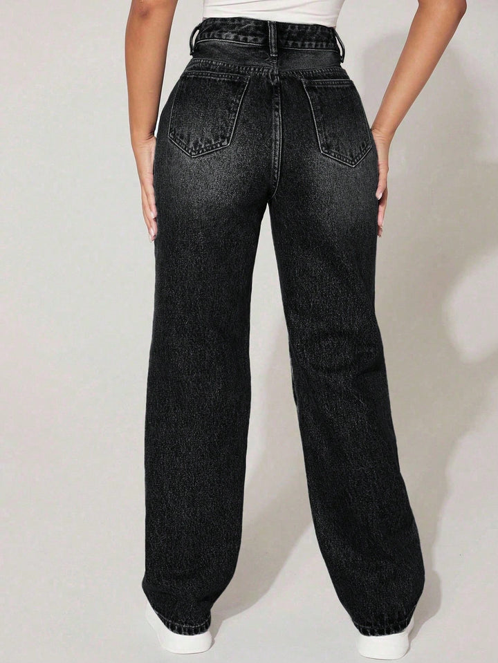 Jeans SHEIN, negru