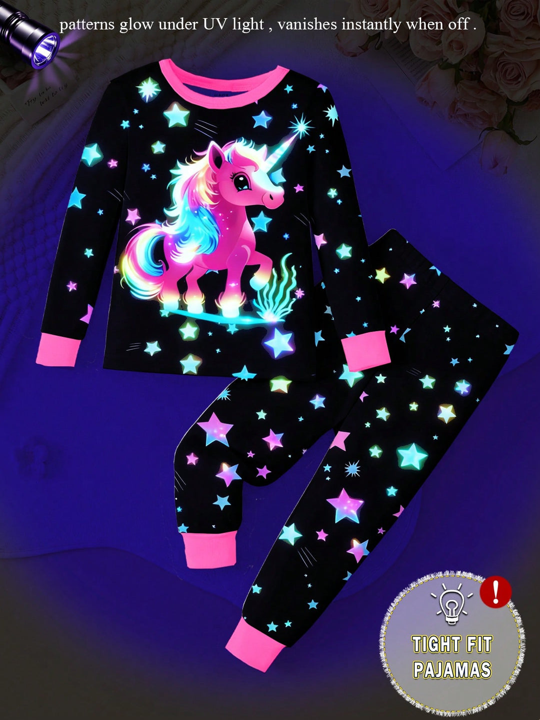 Pijama SHEIN, mix culori