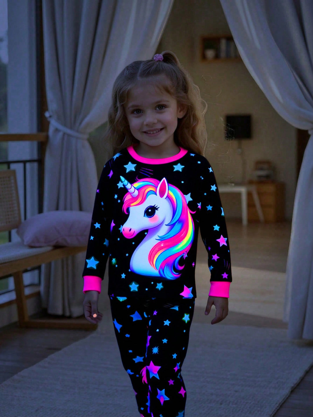 Compleu pijamale SHEIN, mix culori