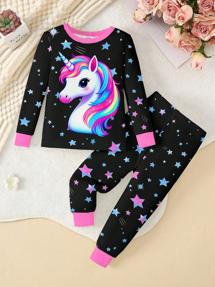 Compleu pijamale SHEIN, mix culori