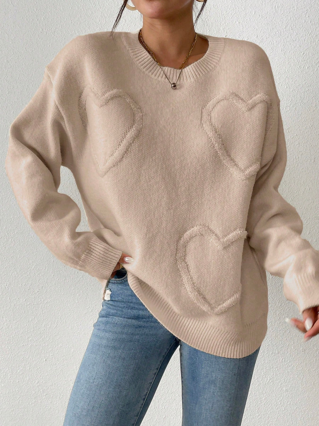 Pulover SHEIN, kaki