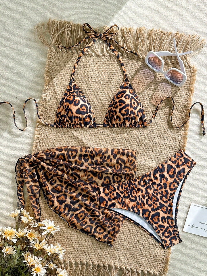 Set costum de baie SHEIN, mix culori