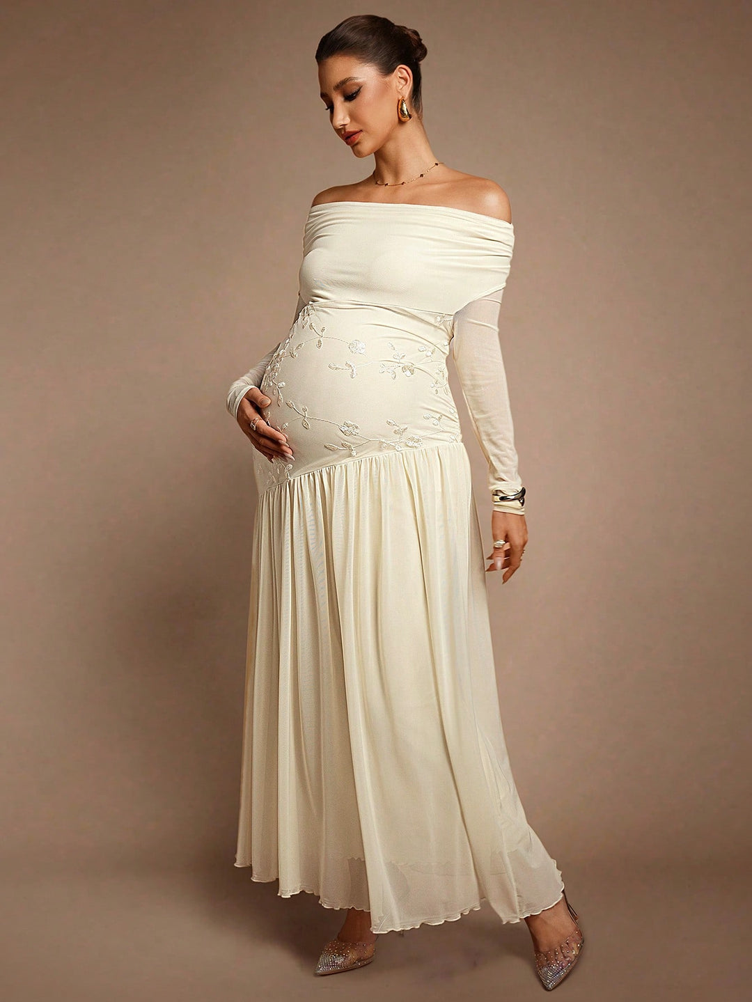 Rochie SHEIN, bej