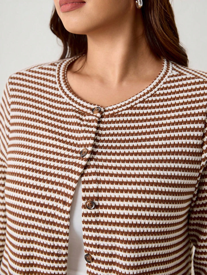 Cardigan Shein Curve+, mix culori