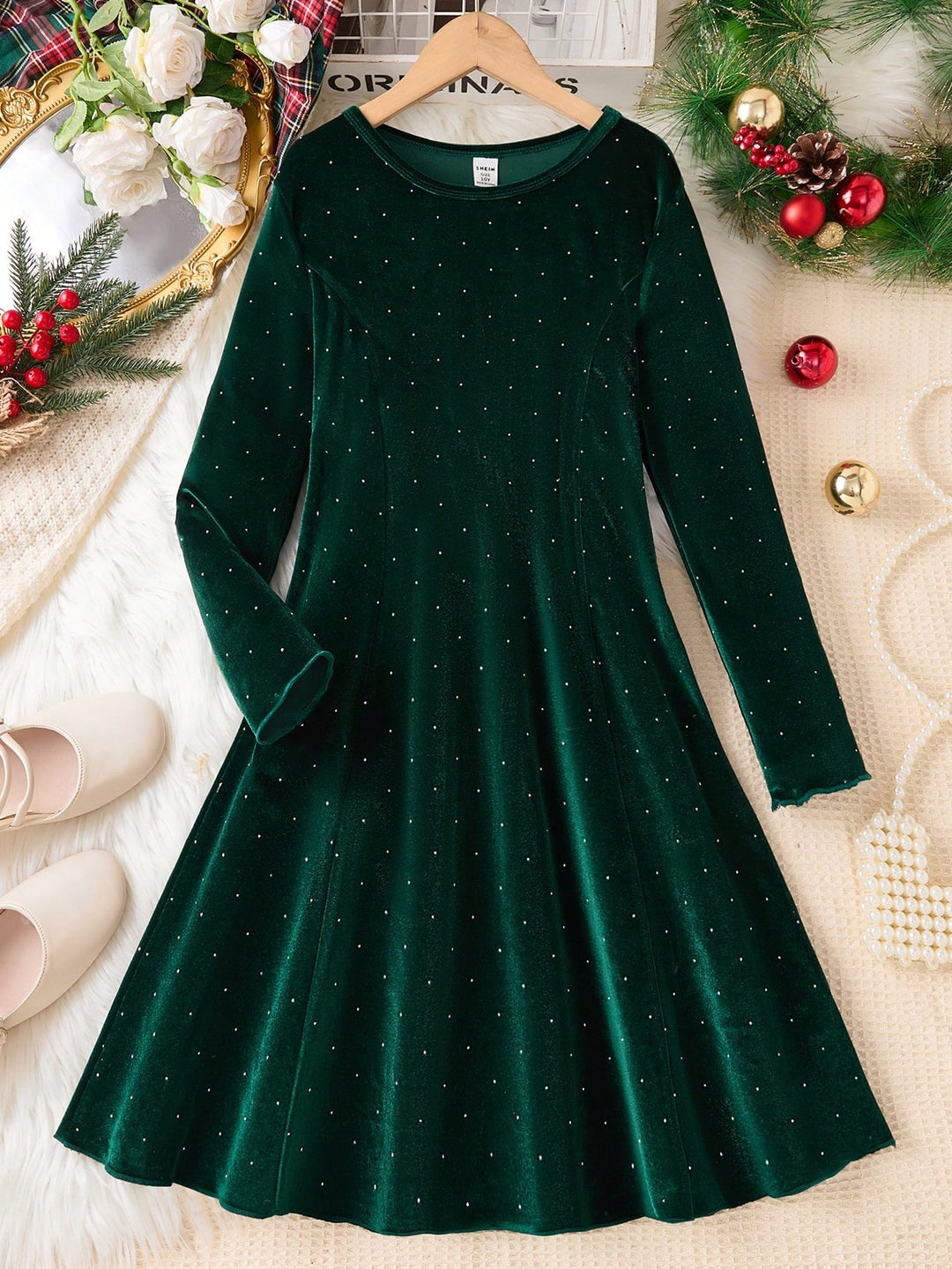 Rochie SHEIN, verde