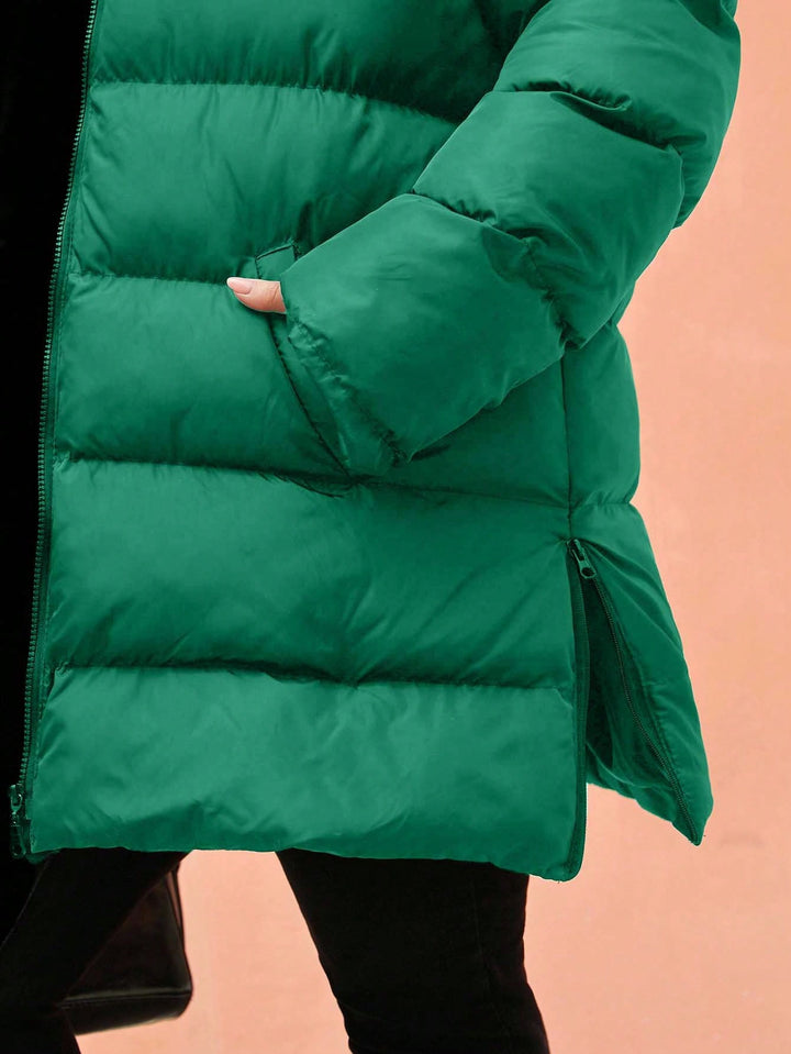 Palton SHEIN, verde