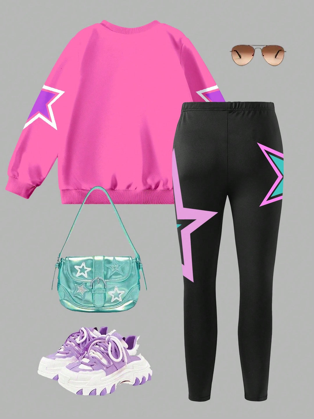 Compleu SHEIN, mix culori