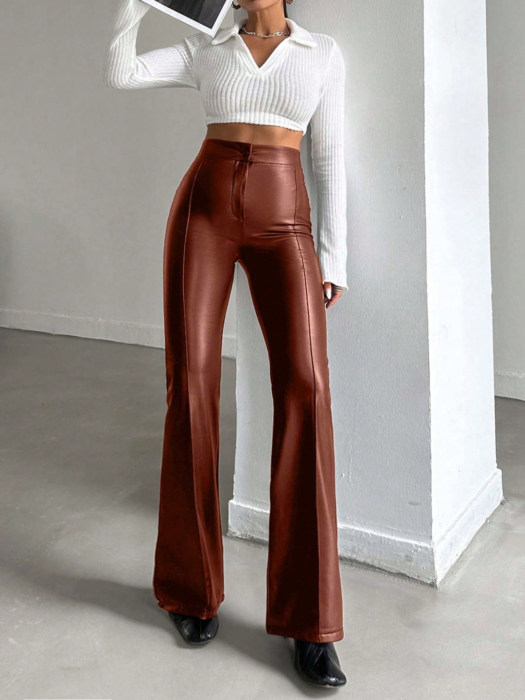 Jeans SHEIN, maro
