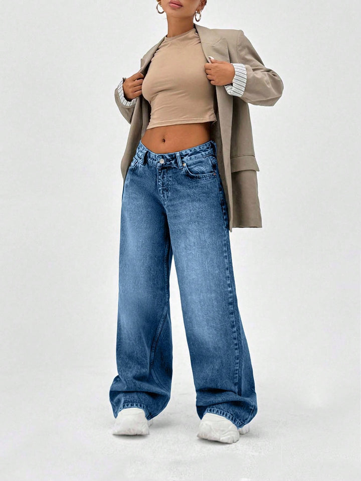 Jeans SHEIN, albastru