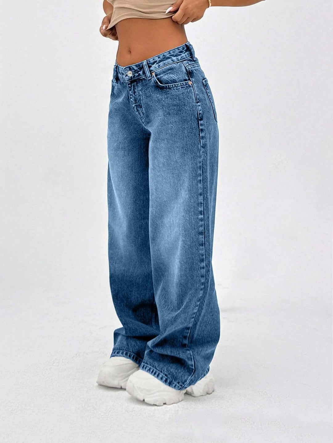 Jeans SHEIN, albastru