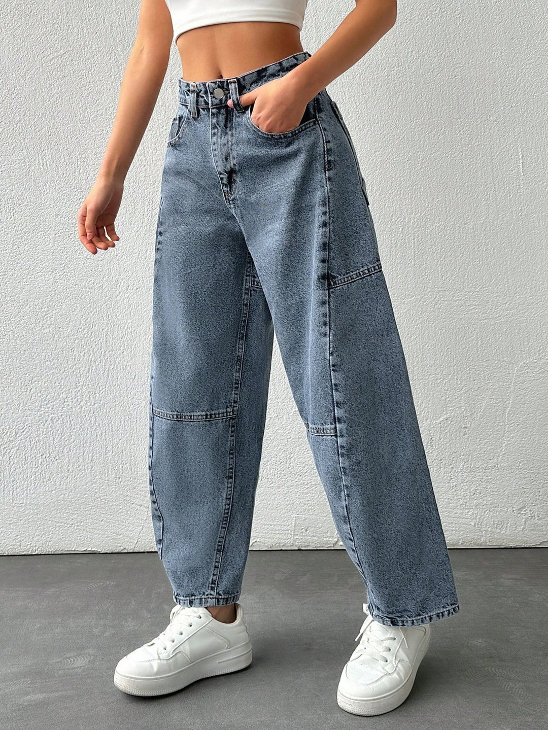 Jeans SHEIN, albastru