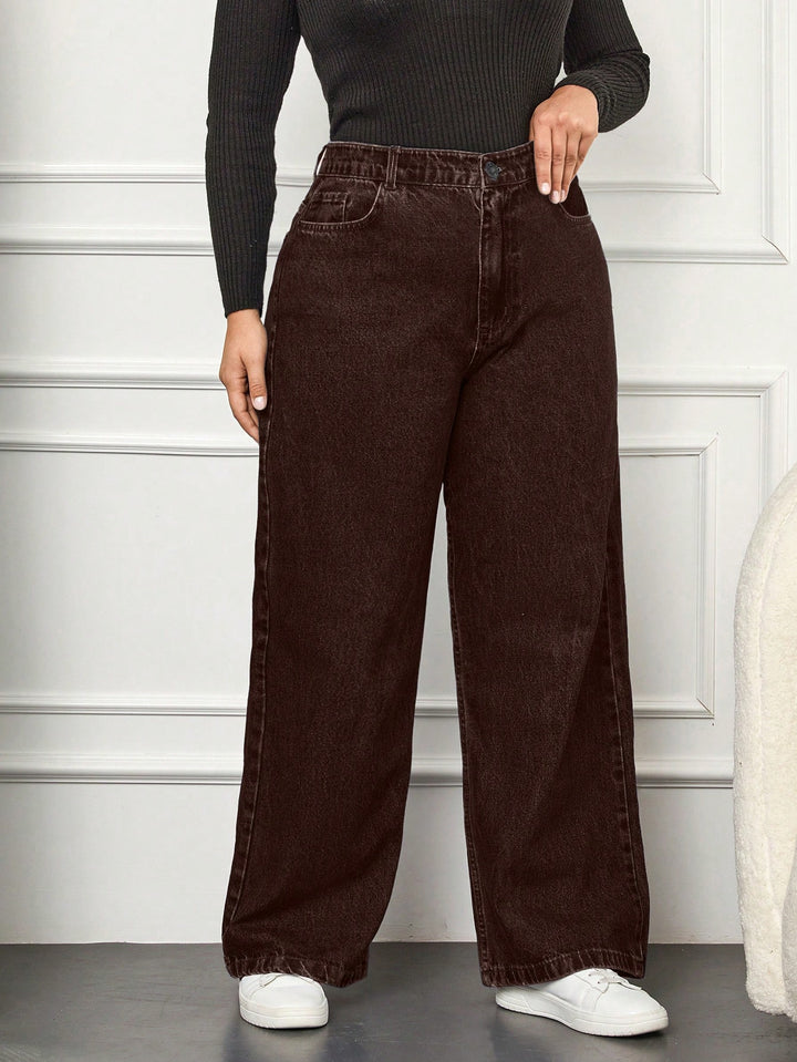 Jeans SHEIN, maro