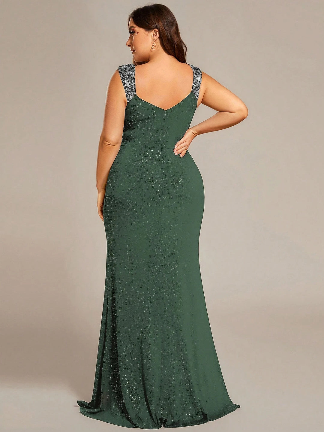 Rochie de ocazie SHEIN, verde