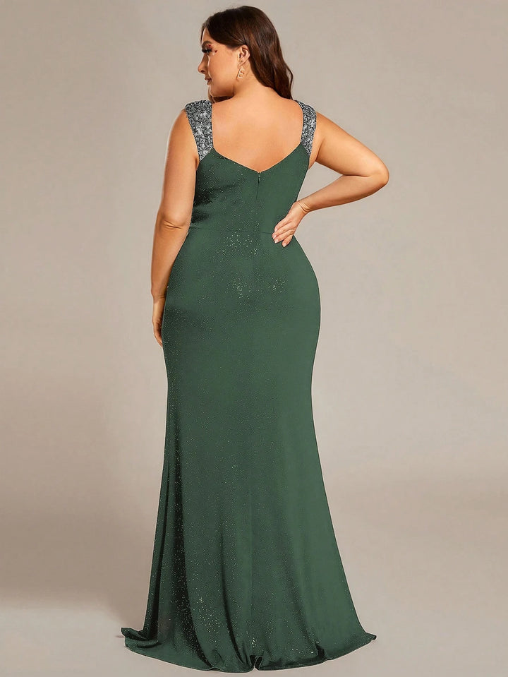 Rochie de ocazie SHEIN, verde
