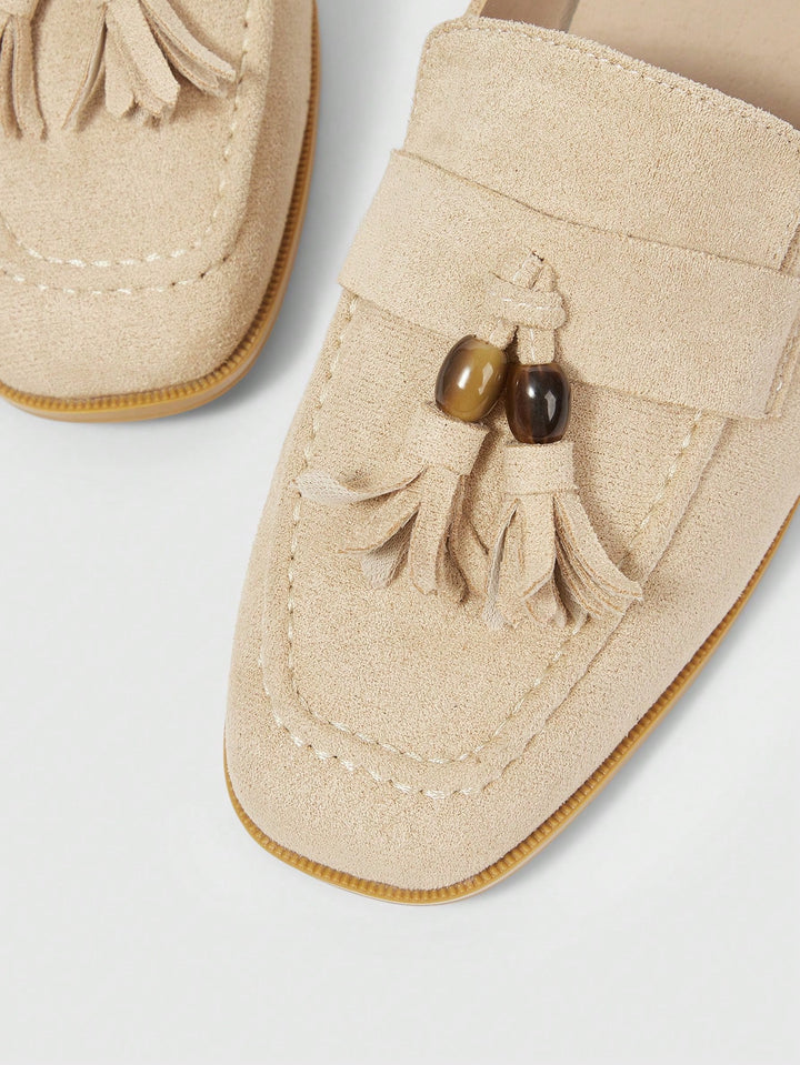 Pantofi SHEIN, crem