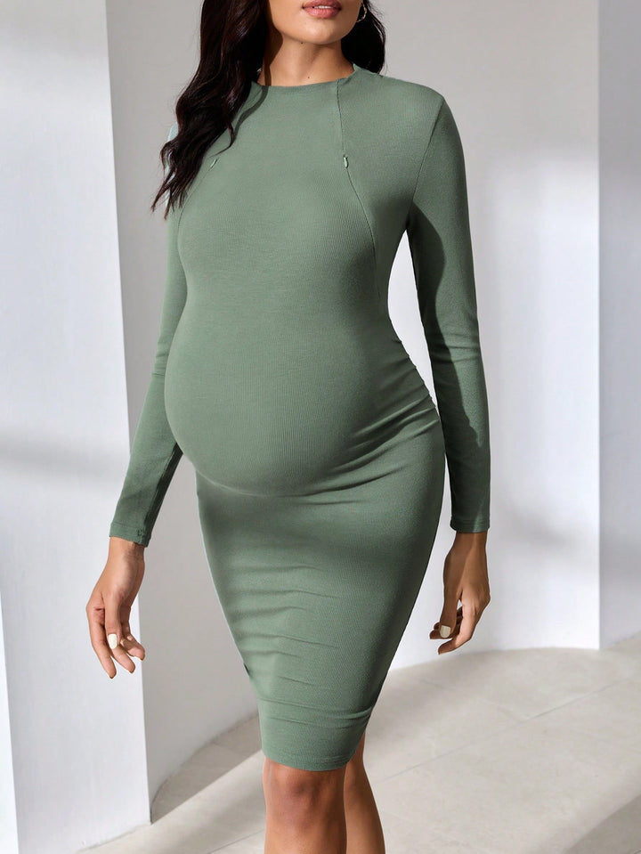 Rochie mini SHEIN, verde