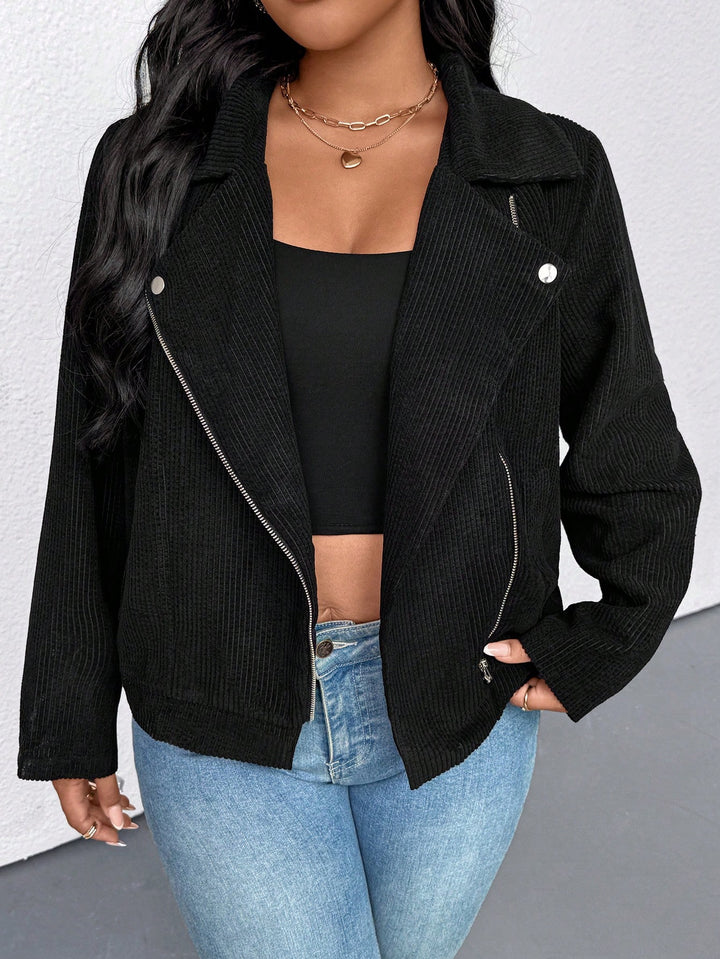 SHEIN Jacket, black