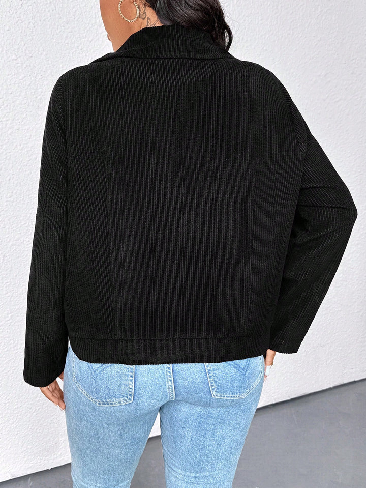 SHEIN Jacket, black