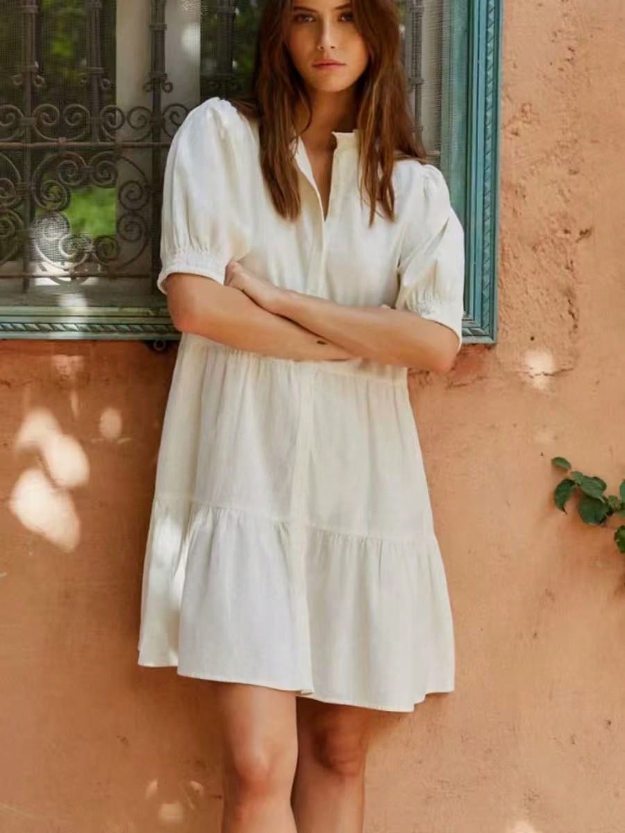 Rochie scurtă SHEIN, portocaliu