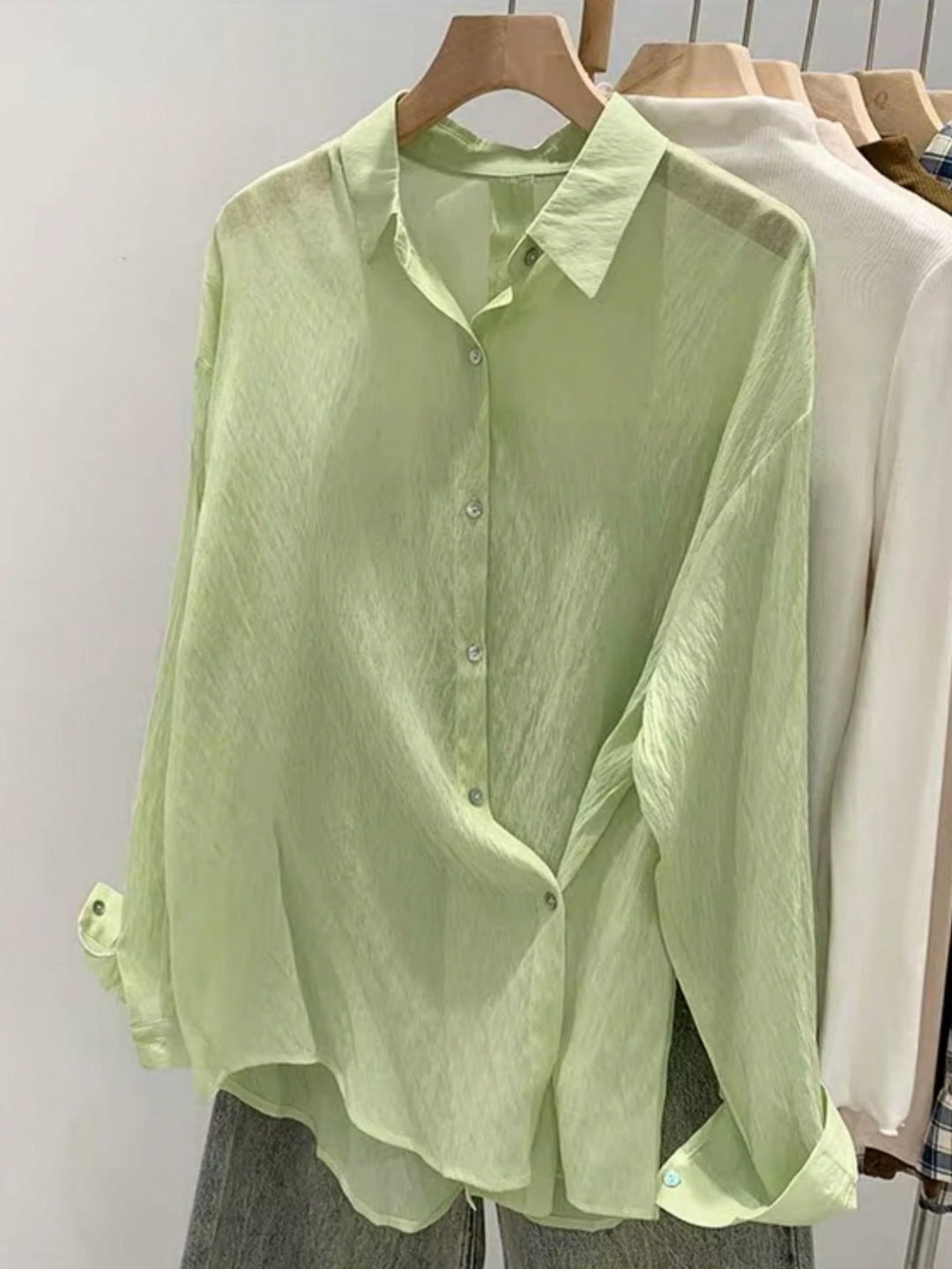 Bluză SHEIN, verde