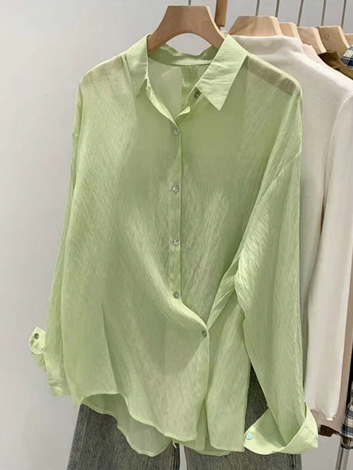 Bluză SHEIN, verde