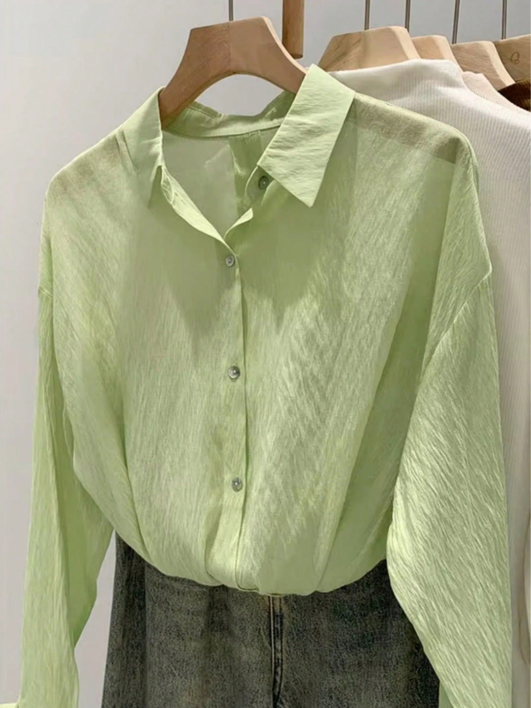 Bluză SHEIN, verde
