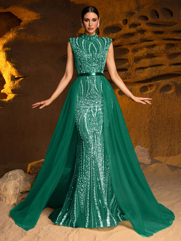 Rochie SHEIN, verde